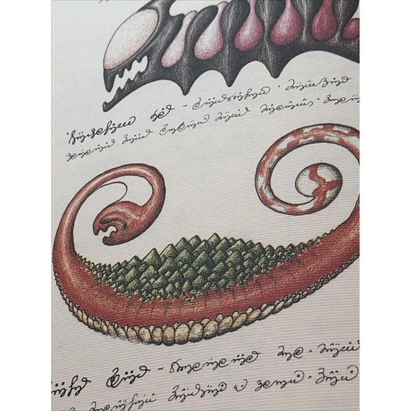 Luigi Serafini Codex Seraphinianus Print 88A - Picture 7 of 10
